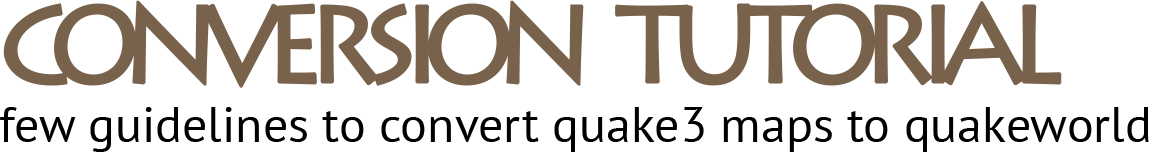 Converting tutorial