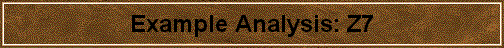 Example Analysis: Z7