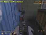 A pic of a medic healing the President on the map Hunted. at the top of the screen is the current position of the president.