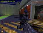 A soldier rushing the red base in Well6