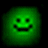 Green Smiley Laserdot