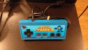 Megaman themed NES controller